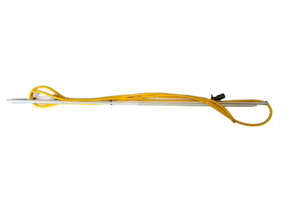 Smart Chock Pole Assembly with Yellow Cord